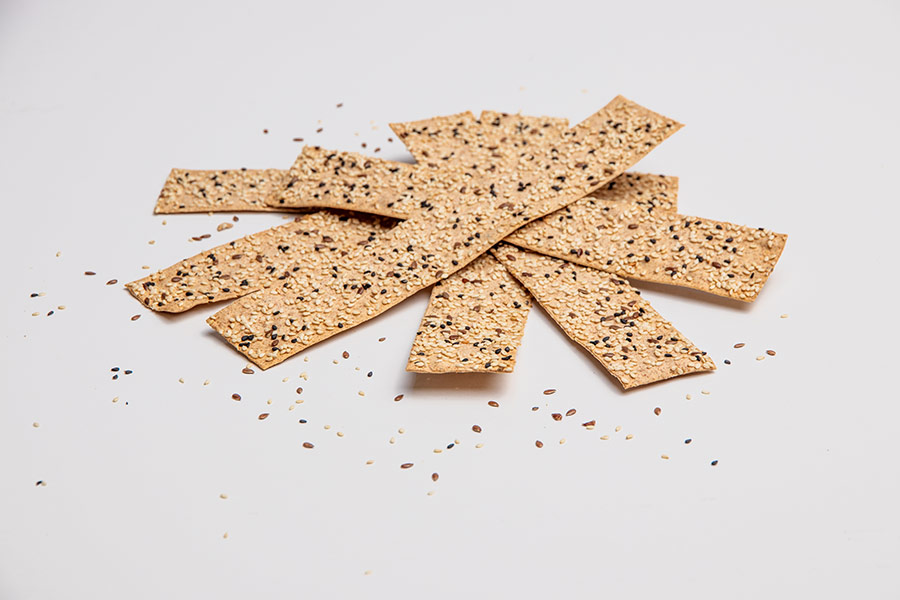 Crispy bread with olive oil, wholegrain flower and grain 5