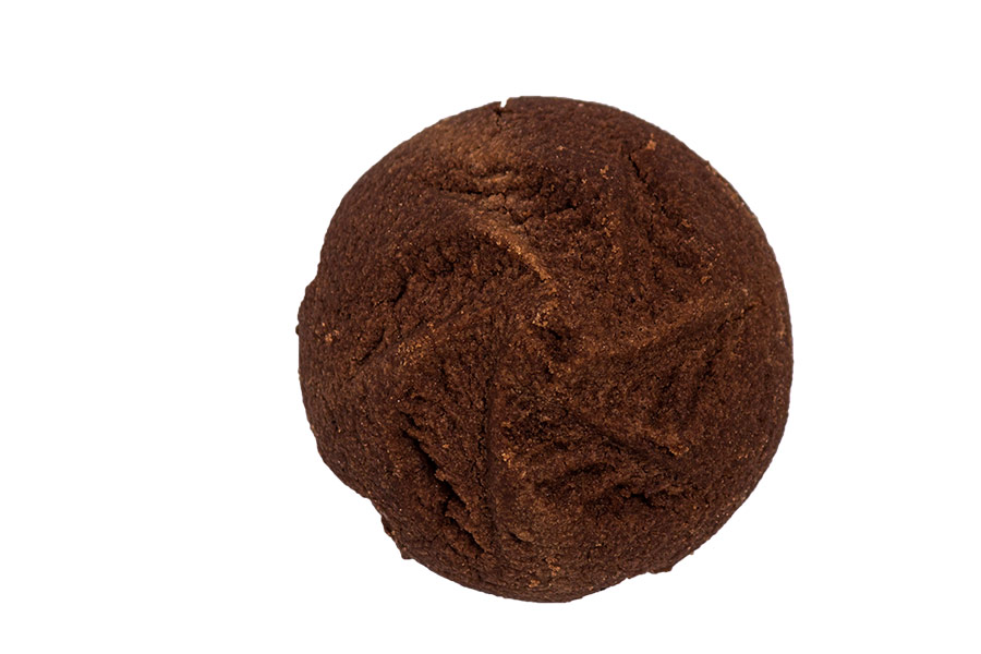 Dark cookies with cocoa cream filling 1